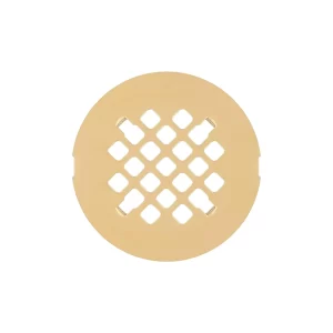 4 1-4” Snap-in Shower Drain Grate – Champagne Bronze – Replacement Cover