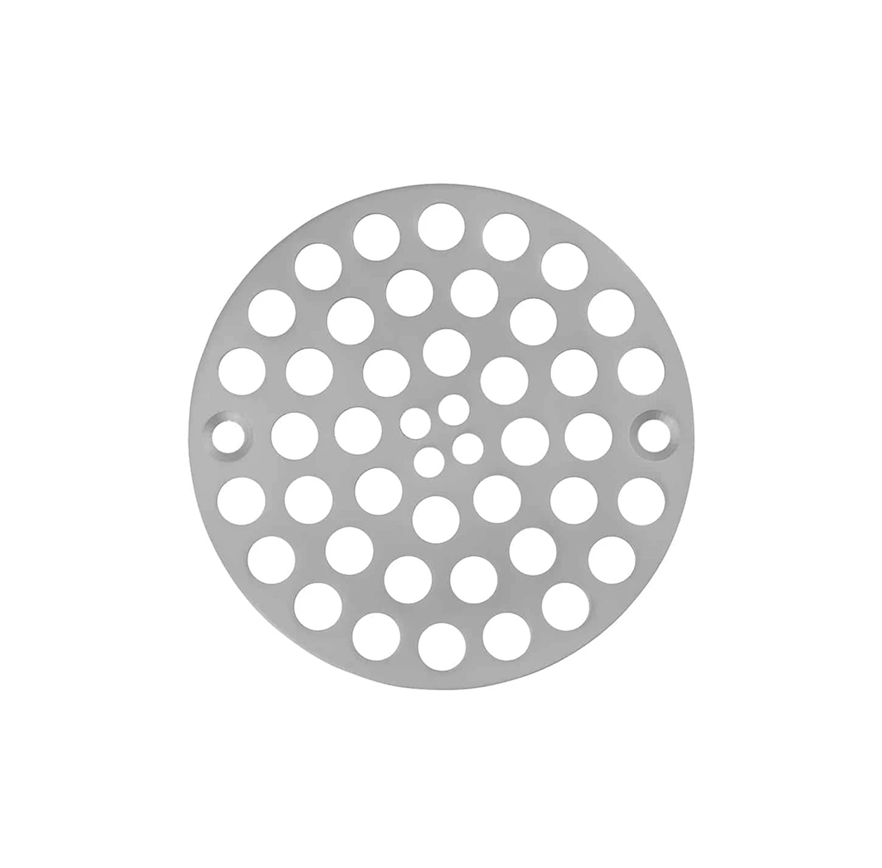 4” Round Shower Grate Drain – Brushed Nickel – Replacement Cover – Screws Included