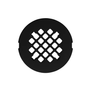 4¼” Snap-In Shower Drain Grate – Matte Black – Replacement Cover – Easy…